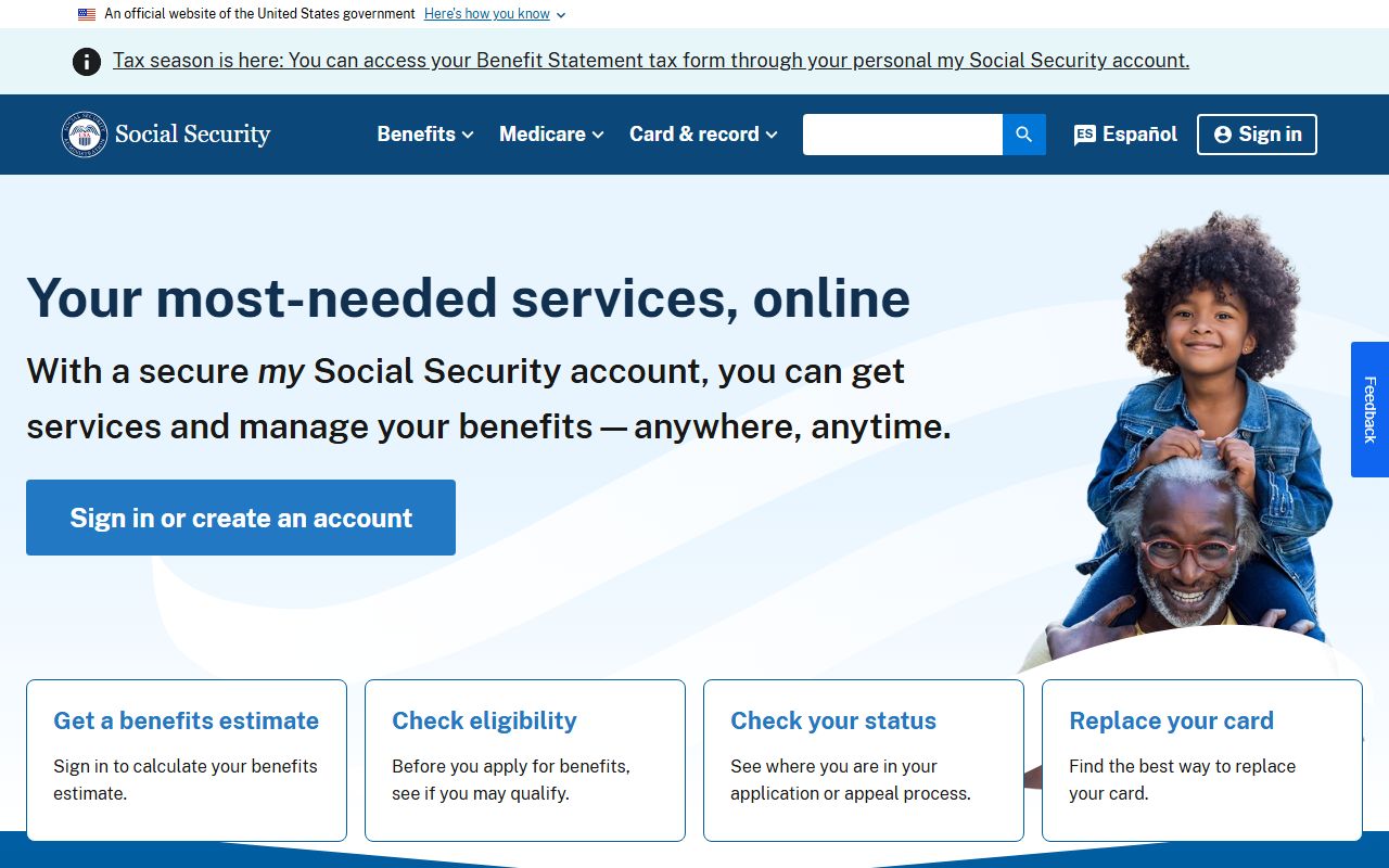 Social Security Administration website for name change after Michigan marriage